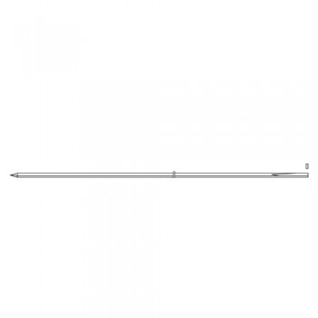 Kirschner Wire Drill Trocar Pointed - Flat End Stainless Steel, 16 cm - 6 1/4" Diameter 1.8 mm Ø
